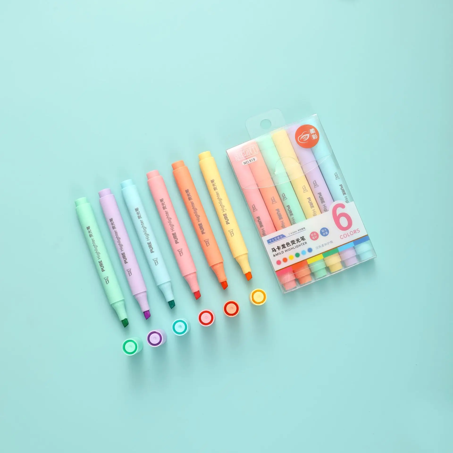 Set di 6 Penne Evidenziatori C - Pastel Highlighter Set Double Ended recensione e prezzo